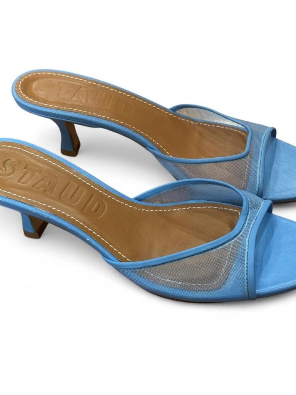 Staud Women's Blue Mules